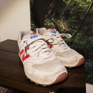 red new balance 574